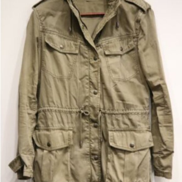 Talula Cargo Jacket XXS Light Green - Picture 1 of 1
